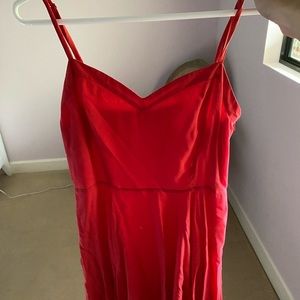Cocktail red dress